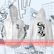 Anime Tokyo Revengers Black Dragons 3D Printed Unisex Long Sleeve Hoodie Baseball Uniform Men's Flight Jacket Men's Gambar Valhalla Spring Jacket Couple Brand 2021 New