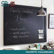 Frambie Magnetic Chalkboard | A2 A1 Blackboard With Frame For Decoration Drawing Sketching Teaching