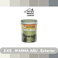 Cat Tembok Toughshield Jotun Warna Abu 5 Kg