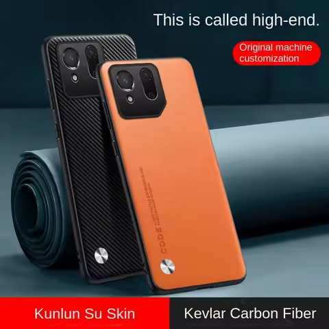 Ultra-thin Plain Leather Texture Case For Asus ROG Phone 9 8 Pro Soft Edge Shockproof Bumper Protect