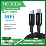 UGREEN US171 PD20W MFI Certification Type-C to Lightning Fast Charging Cable for Apple