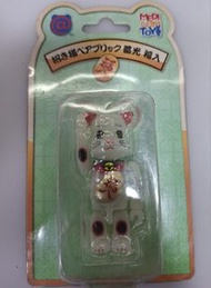 全新 Medicom Toy 招財猫 BE@RBRICK 夜光（ 福）