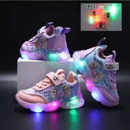 888/702 FROZEN  Baby Shoes / Kids Shoes Kid Girls Fashion LED Sport shoes Kasut Kanak -kanak Perempu