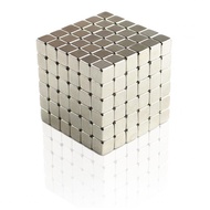 Magnetic Cubes Block Toys 216pcs 4mm - G0CN05 - Silver