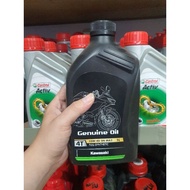 MESIN Kawasaki Genuine Oil 4T Black 10W-40 SN MA2 1LT Full Synthetic Engine Oil