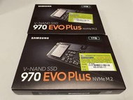 Samsung V-Nand SSD 970 EVO Plus NVMe M.2 1TB (全新未開盒