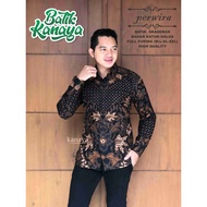 KEMEJA Men's batik Shirt Tops Men's batik Shirts Men's batik Long Sleeve Officer KANAYA