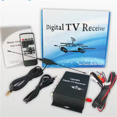 Digital Car TV Tuner ISDB-T 250KM/H ISDB T TV Car For Brazil/South America Car ISDB-T Mobile Digital
