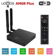 🔥Ugoos AM6B Plus 電視盒｜4GB+32GB｜S922X-J晶片｜Android 9.0｜支援4K解碼｜WiFi 6｜杜比音效