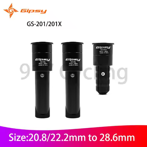 Gipsy GS-201 GS-201X Balance Bike Stem Insert Conversion Adaptor For 22.2mm 20.8mm Fork To 28.6mm Fo