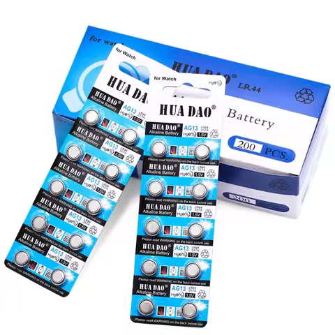 5-50PCS AG13 Batteries Button Cell Battery 1.5V LR44 357 SR44 LR1154 Button Coin Batteries L1154 Bat