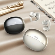 HTC NE56 Wireless Earbuds AI Translator Bluetooth 6.0 Earhook Design HiFi Deep Bass IPX5 Waterproof 