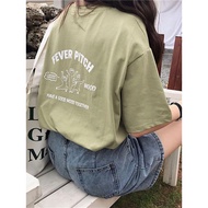 Women's Tops T-shirt Short Sleeve Oversized Printed T-shirt Contemporary Women's Clothes Korean Styl