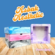 Marble Ashtray Aesthetic Motif Ashtray Unique Ashtray Gift Cool Ashtray
