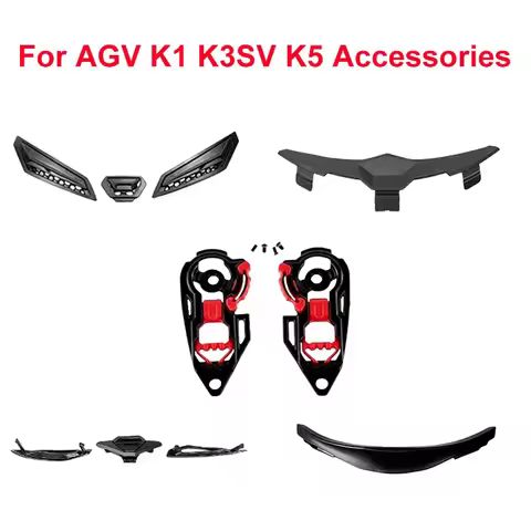 Motorcycle Helmet Accessories for AGV K1 K3 K3SV K5 K5S Capacetes Lining Pad Chin Nose Protector Ven