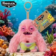 Original Fuggler Funny Ugly Teeth Monster Plush Toys Keychain Fugglers SpongeBob SquarePants Series 