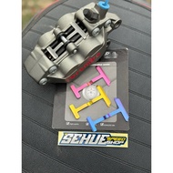 Brembo 4p brake pad retainer titanium plate Original