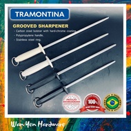 24642 TRAMONTINA Sharpening Steel / Grooved sharpener / Pengasah Pisau / Butcher knife / knife