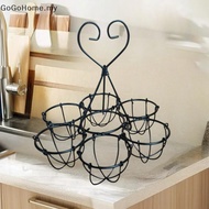 GOG 6 Holds Metal Egg Boiler Rack Freestanding Egg Boiler Household Steamed Egg Tray Cooker Kitchen 