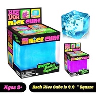 Schylling NeeDoh Nice Ice Baby Fidget Nee Doh Cube Squishy TOYS