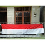 PUTIH MERAH Red and white Lespang flag measuring 5M grain