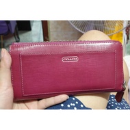 Authentic Coach Long Wallet
