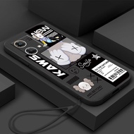 Casing OPPO F21PRO 4G F21PRO 5G K7X K3 K5 Silicone Phone Case Straight Edge Soft Shell TPU Protectiv