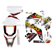 GEICO GRAPHICS DECAL STICKER KIT For HONDA CRF50 CRF 50 F SDG SSR XR50 2013 2014 2015 2016 17 - 2021
