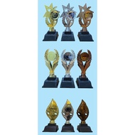 Trophy Plastic, Trophy Murah, Trophy Ringan, Trophy with light weight base Design G, H, I