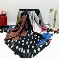 4D polycotton square Hijab 2