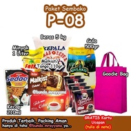 [#P-08] Paket Sembako Lengkap (Beras Gula Kopi Biskuit Teh Minyak)