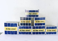 ALUMINUM BLIND RIVETS 1/8" X 3/4" ( PRICE PER 1 BOX )