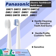 Replacement Toothbrush Heads for Panasonic Compatible with DM71/DM72/DM711/DM712/DML1/DM31/DM61/DM62