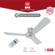 KDK R48SP (120cm) Remote Controlled Ceiling Fan with 3-Speed and Sleep Mode