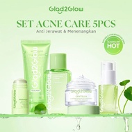 ACNE SET BUNDLING PACKAGE G2G ACNE SET all in 1 5in1 - 2/3/4/5 PCS Skincare Package-Smoothing toner+
