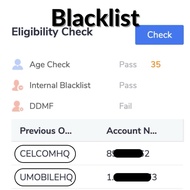 CHECK Telco Blacklist Pantas