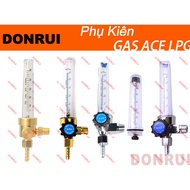 Argon and CO2 meter gas flow meter tube - Replacement gas flow measuring column for Argon/CO2 meter