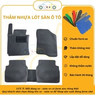 PVC floor mats for 5-seat Toyota IQ cars 2010