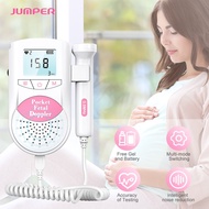 【New】JUMPER Fetal Doppler 100S6 Prenatal Unborn Baby Heart Beat Rate Monitor With Speaker Large scre