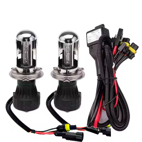 Xenon H4 35W Hi/Lo HID Xenon Headlight Bulb 55W HID H4 H13 9007 Bi-Xenon Xenons Headlamp H4 Xenon Li