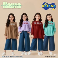 NAURA CHILDREN'S JEANS SET SIZE 4-12 BY DAFANA
