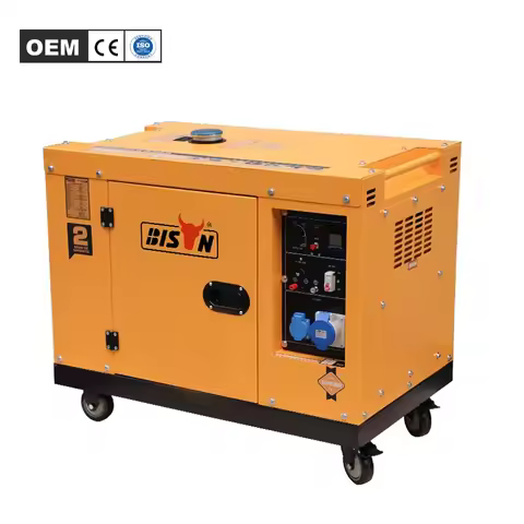 2kva 3kva 5Kva 5000Watt 110V 220V Manual Start 5Kw 3 Phase Silent Diesel Generator