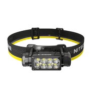 NITECORE HC65UHE  2000 Lumen Heavy Duty Metal Headlamp USB-C Rechargeable With White Red And Reading
