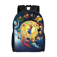 Boboiboy Backpack Teenager School Bag Canvas Notebook Backpack Bag Unisex