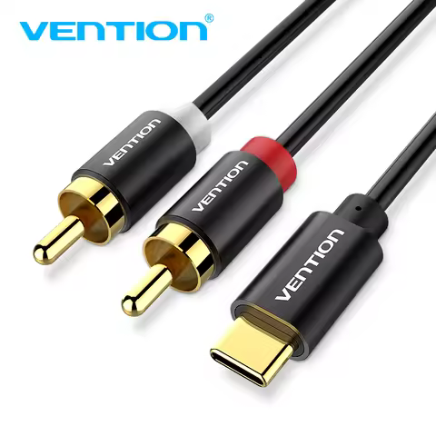 USB C RCA Audio Cable Type-C to 2 RCA Cable 2rca Jack Type C RCA Cable for iPhone Sumsung Xiaomi Spe