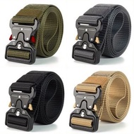 扣頭眼鏡蛇尼龍戰術腰帶男女適合使用工裝褲快扣皮帶戶外登山褲帶