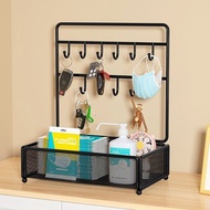Key storage box into door hanging key holder Home Wall Mount Key Storage Hanger Holder Desktop Shelf