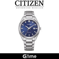 [Official Warranty] Citizen BM7620-83L Men's Eco-Drive Stainless Steel Strap Jam Tangan Lelaki Citiz