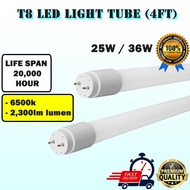 T8 LED LIGHT TUBE Extra Bright 4FT Wall Ceiling Lighting / Lampu TUBE Terang Dinding / SILING LAMPU 