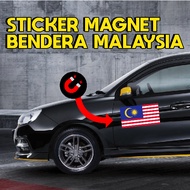 STICKER MAGNET BENDERA MALAYSIA
